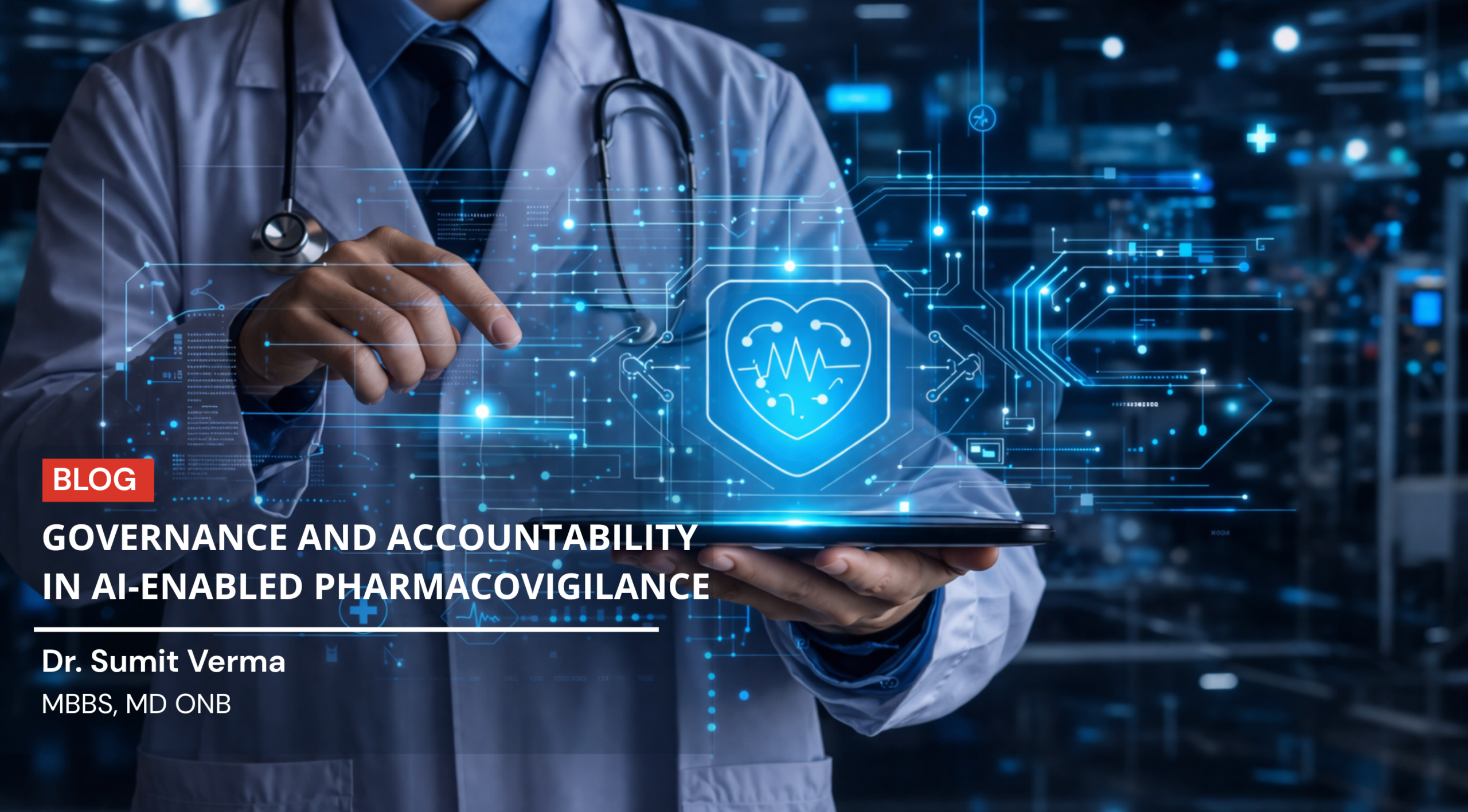 Governance and Accountability in AI-Enabled Pharmacovigilance